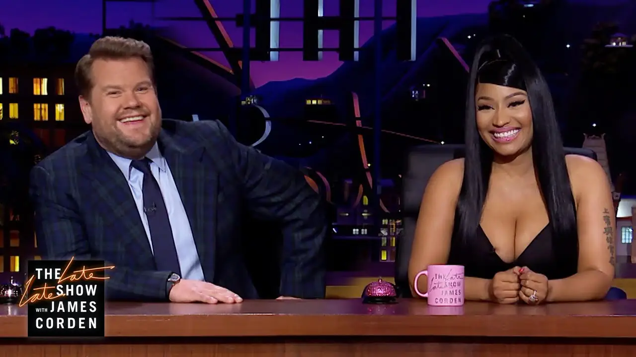 Nicki Minaj Does An Adele Impression On The Late Late Show, Yours Truly, News, October 3, 2023
