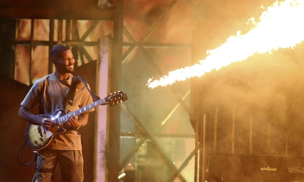 Dave Performs ‘In The Fire’ At The Brit Awards 2022 With A Guitar-Flamethrower: Watch, Yours Truly, News, March 2, 2024