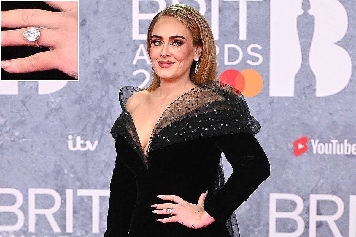 Adele &Amp; Rich Paul Spark Engagement Rumours After Singer Attends The Brits Wearing Massive Rock, Yours Truly, News, December 2, 2023