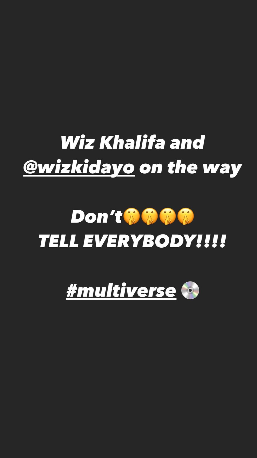 Wiz Khalifa To Release New Music With Wizkid, Yours Truly, News, October 4, 2023