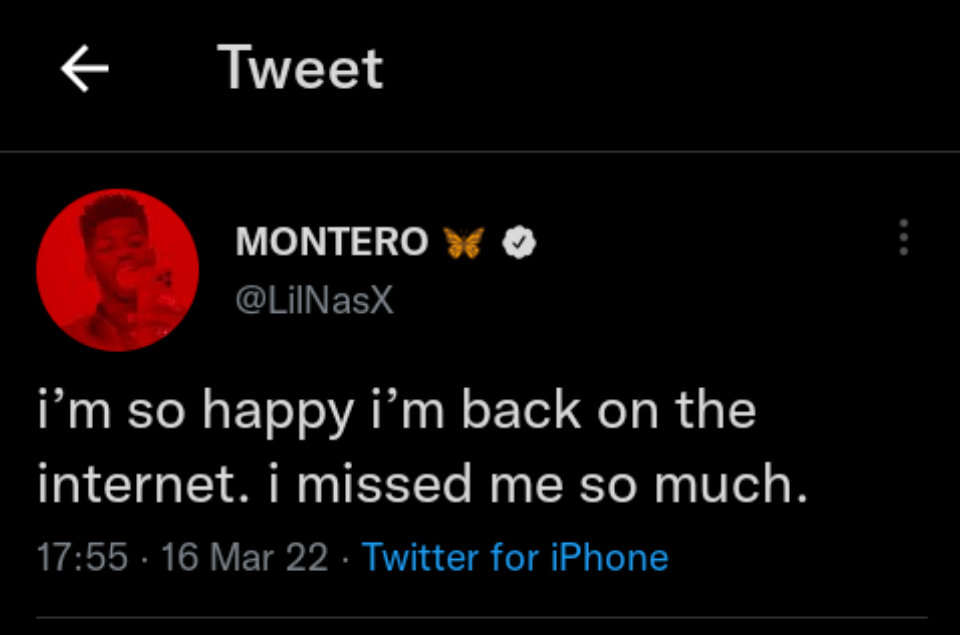 Lil Nas X Comes Back On Twitter After 3-Month Hiatus, And Announces New Music, Yours Truly, News, June 5, 2023