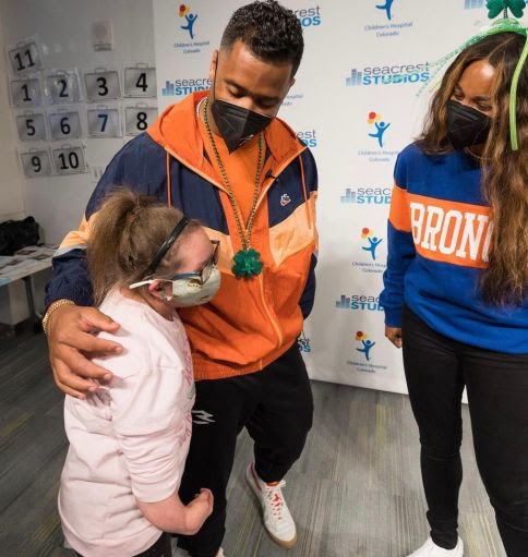 Russell And Ciara Wilson Pay A Visit To The Patients At Colorado Children’s Hospital, Yours Truly, News, October 3, 2022