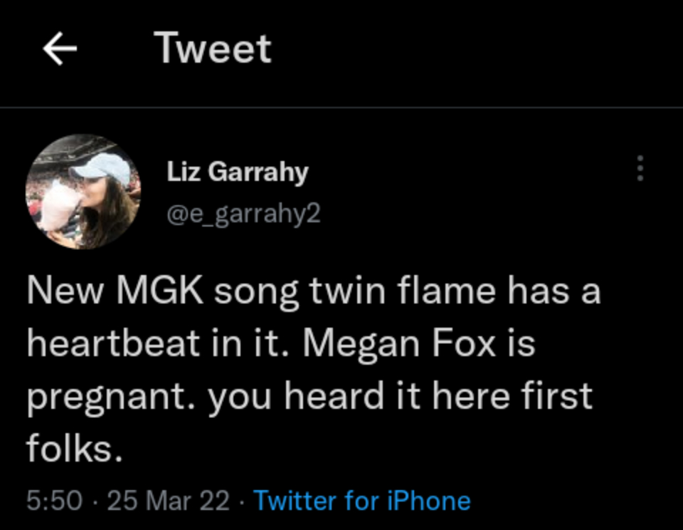 Fans Deeply Analyze Mgk'S &Quot;Twin Flame&Quot; In Relation To What It Could Mean For Megan Fox, Yours Truly, News, November 29, 2023