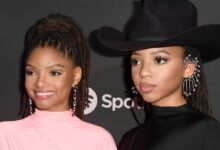 Chloe &Amp; Halle Bailey Put Some Serious Skin Display At 2022 Oscars In Their Stunning High-Slit Dresses, Yours Truly, News, May 14, 2024