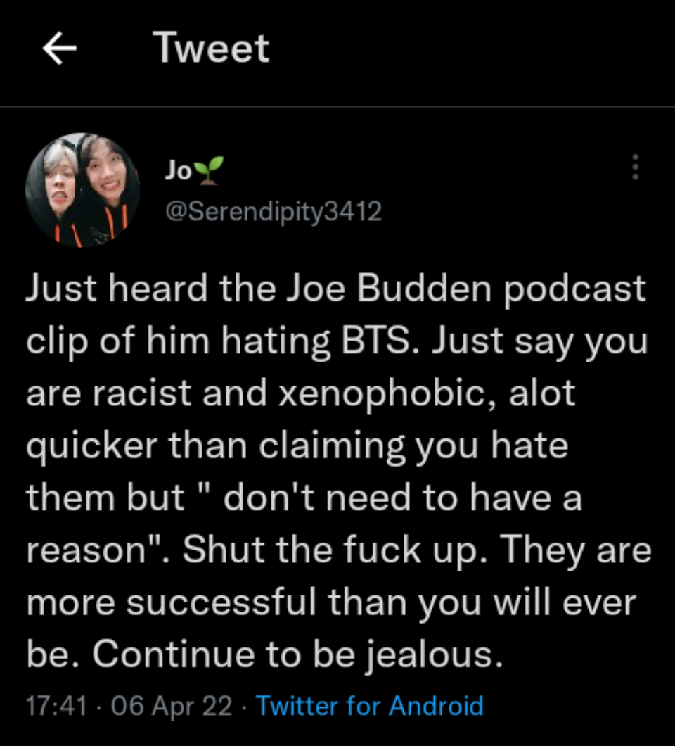 Joe Budden Comes Under Attack From The Army For Hateful Comments Toward Bts, Yours Truly, News, June 9, 2023