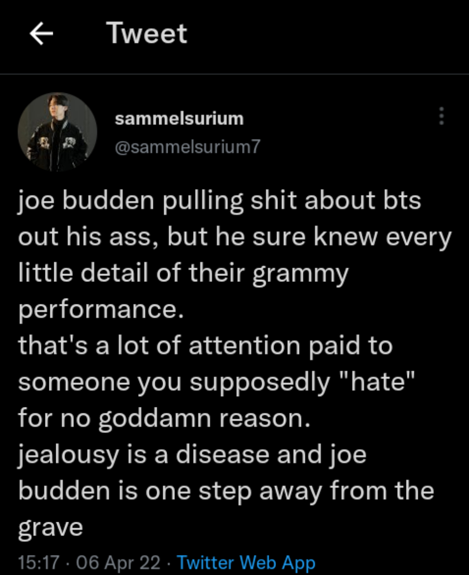 Joe Budden Comes Under Attack From The Army For Hateful Comments Toward Bts, Yours Truly, News, March 3, 2024
