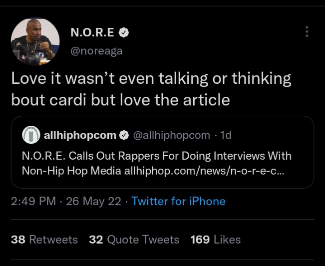 The Breakfast Club Leaps To Cardi B Defence After Nore'S Recent Tweets, Yours Truly, News, October 5, 2023
