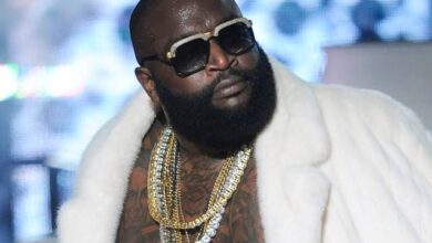 Rick Ross Finds It Difficult To Walk In His New Balmain Sneakers, Yours Truly, Rick Ross, October 5, 2023
