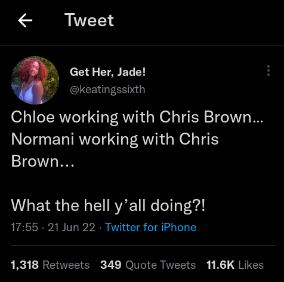 The Sensual Lead Role That Normani Plays In Chris Brown'S Music Video For &Quot;We (Warm Embrace)&Quot; Draws Criticism On Twitter, Yours Truly, News, October 4, 2022