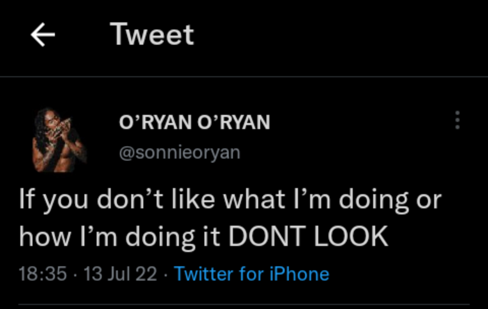 O'Ryan Says &Quot;Dont Look&Quot; In Response To Nude Onlyfans Content Getting Leaked, Yours Truly, News, December 1, 2023