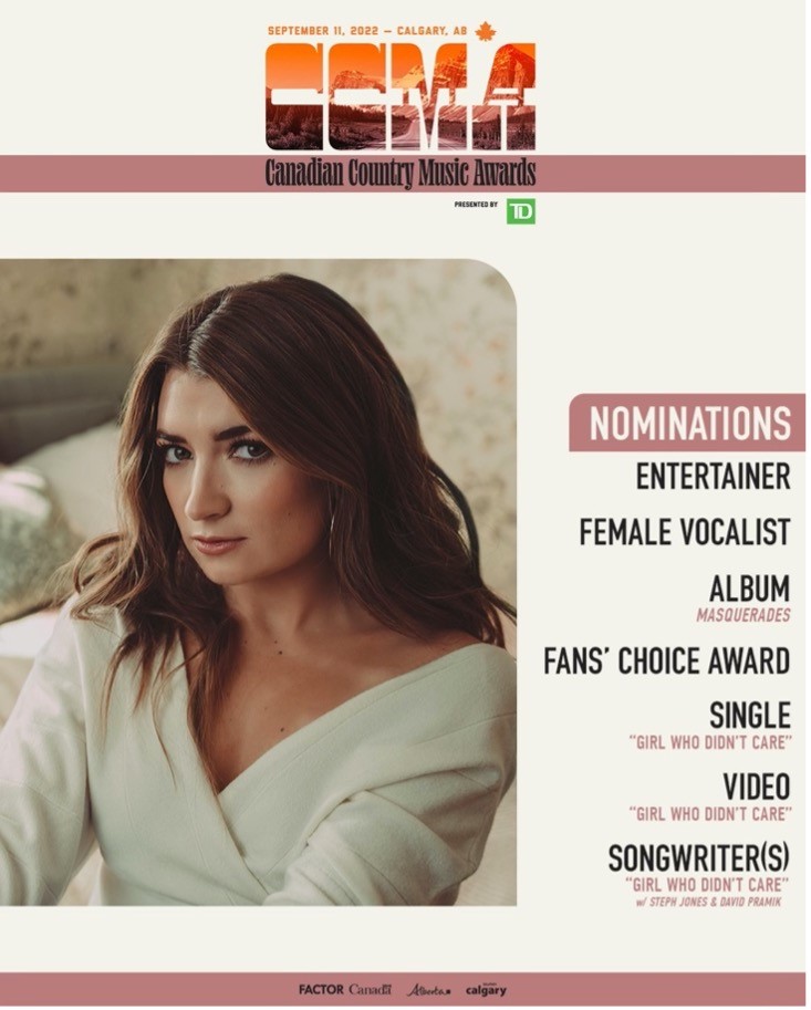 Tenille Townes Leads Canadian Country Music Association Awards With 7 Nominations!, Yours Truly, News, April 17, 2024