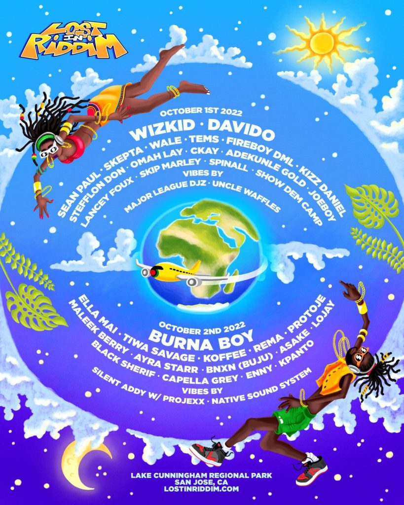 Lost In Riddim Festival Bill Burna Boy, Wizkid, And Davido As Headliners, Yours Truly, News, October 4, 2023