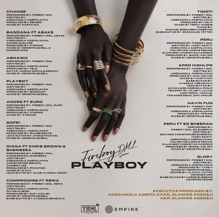 Fireboy Dml &Quot;Playboy&Quot; Album Review, Yours Truly, Reviews, December 1, 2023
