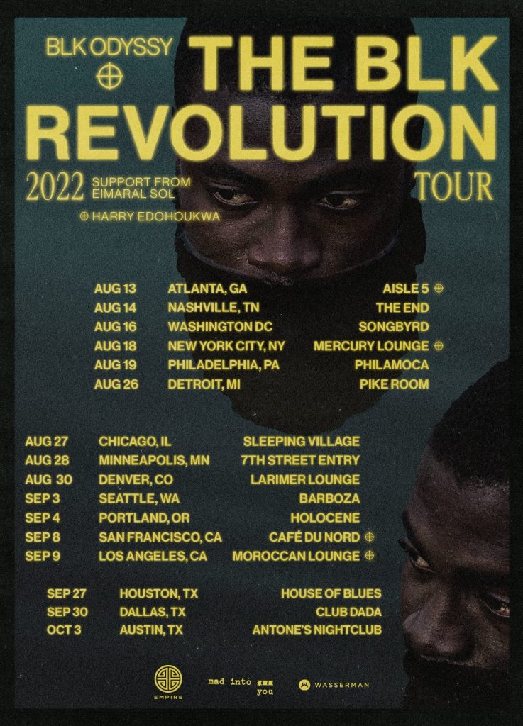 Blk Odyssy Enlists Mereba For &Quot;Ghost Ride&Quot;, Headline Us Tour Kicks Off Saturday, Yours Truly, News, September 26, 2023