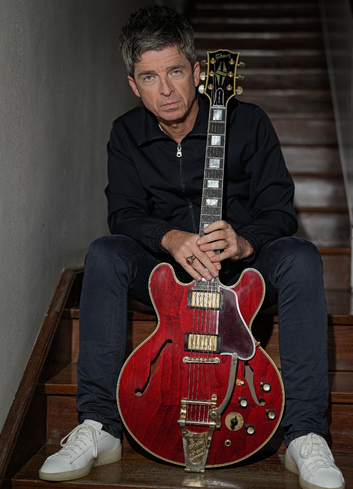 Gibson And Epiphone Partner With Noel Gallagher To Re-Create His Beloved Gibson 1960 Es-355 And Epiphone Riviera Guitars, Yours Truly, News, May 8, 2024