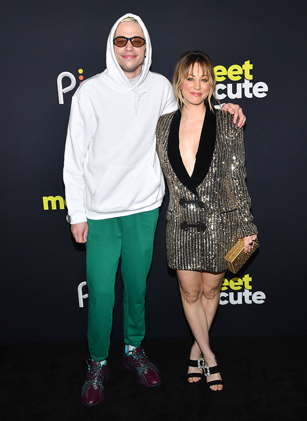 Following The Kim Kardashian Split, Pete Davidson Is All Smiles At The &Quot;Meet Cute&Quot; Premiere, Yours Truly, News, February 22, 2024