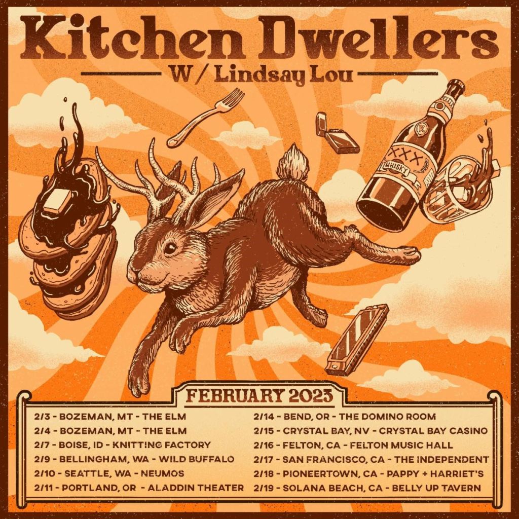 Kitchen Dwellers Announce February Tour Dates; Continue To Sell Out Shows, Yours Truly, News, October 4, 2023