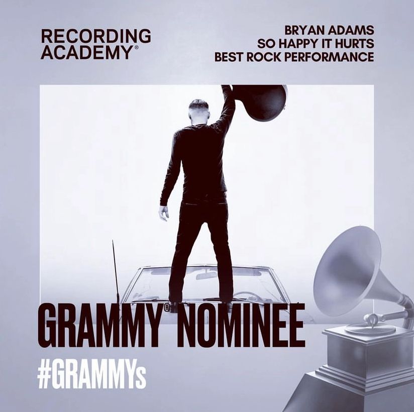 Bryan Adams Receives Grammy Nomination For Best Rock Performance, Yours Truly, News, November 30, 2023
