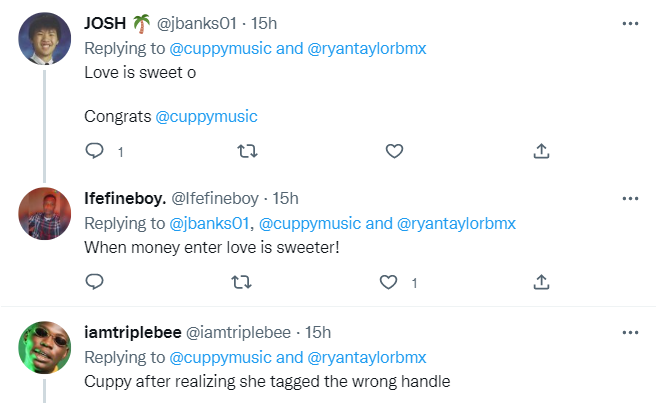 Dj Cuppy Adresses Ryan Taylor Cheating Rumors In New Tweets, Yours Truly, News, March 23, 2023