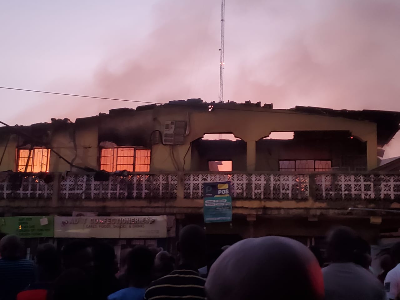 Lagos Residential Structure Destroyed By Fire, Yours Truly, News, November 30, 2023