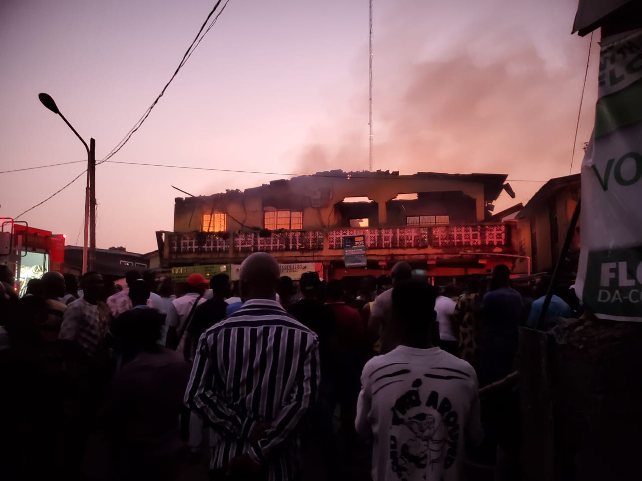 Lagos Residential Structure Destroyed By Fire, Yours Truly, News, March 20, 2023