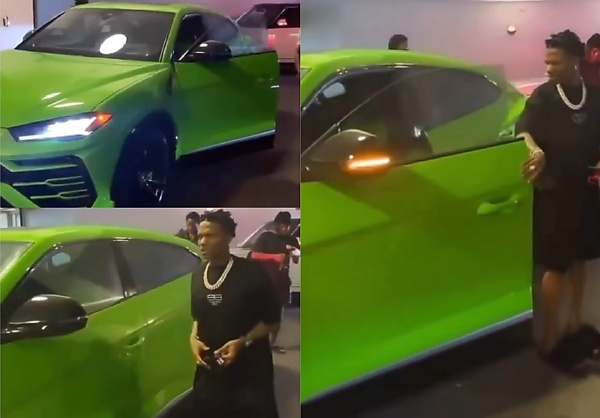 Wizkid Arrives In Lagos In A Brand-New Lamborghini Urus Before His Lagos Concert, Yours Truly, News, December 3, 2023