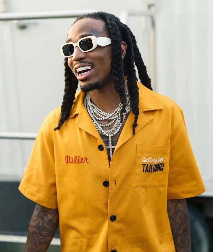 Quavo Meets Superfan With His Face Tattooed On Back, Yours Truly, Artists, February 26, 2024