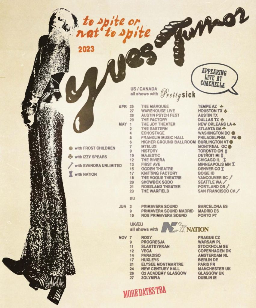 Yves Tumor Announces, New Album &Amp; 2023 World Tour, Yours Truly, News, April 2, 2023