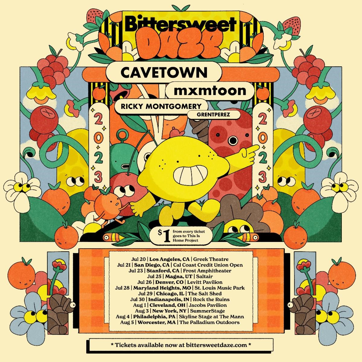 Cavetown Teams Up With Mxmtoon, Ricky Montgomery, And Grentperez For “Bittersweet Daze” U.s. Headline Tour, Yours Truly, News, November 28, 2023