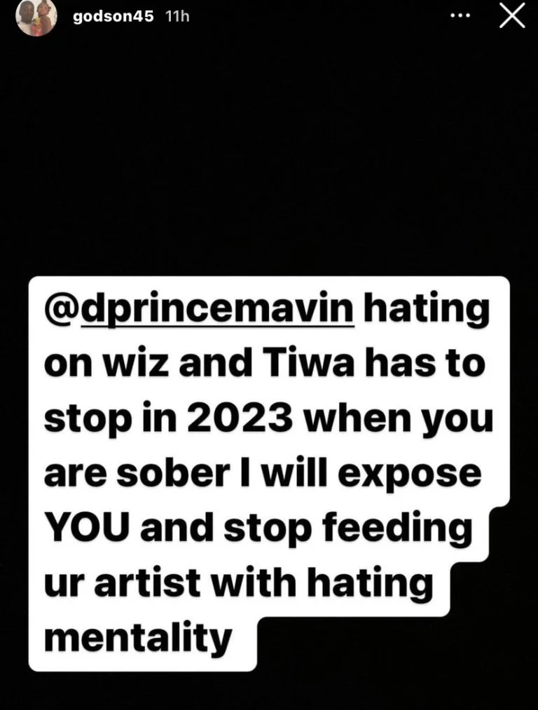 Godson Starboy Threatens To Unearth D'Prince Dirty Secrets For &Quot;Hating&Quot; On Wizkid, Yours Truly, News, October 4, 2023