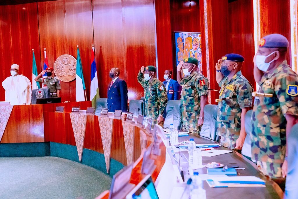 Countdown To The General Elections : Buhari Presides Over Closed-Door Security Council Meeting In Aso Villa, Yours Truly, Top Stories, December 3, 2023