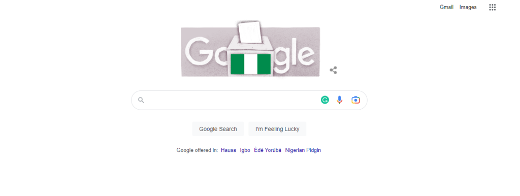 2023 Elections : Google Doodle Honors Nigeria National Elections, Yours Truly, Top Stories, December 1, 2023