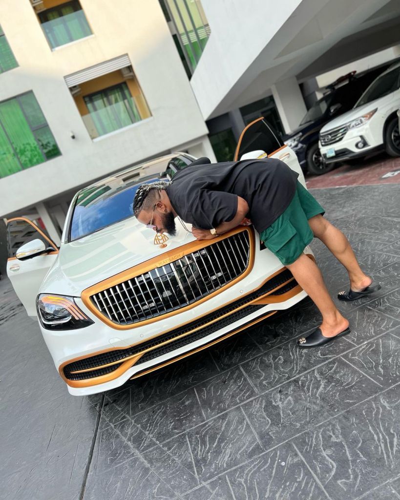 Ex-Bbnaija Winner, Whitemoney, Shows Off His Posh New Mercedes Maybach, Yours Truly, News, March 3, 2024