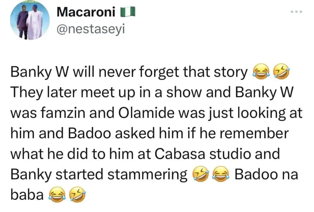 Olamide Reminices; Calls Out Senior Colleague For Disrespecting Him, Yours Truly, News, February 29, 2024