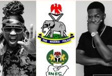 Falz , Mr P Express Disgust Over Absence Of Police Activity At Polls; Criticizes Its Credibility, Yours Truly, Top Stories, March 20, 2023