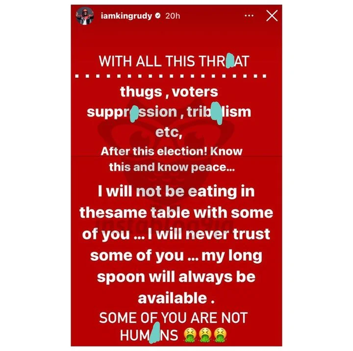 &Quot;Why I Will No Longer Eat With Certain People&Quot;: Paul Okoye Decries Election Irregularities, Yours Truly, News, March 1, 2024