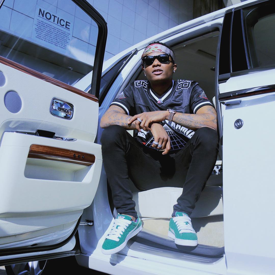New Whip Alert: Wizkid Receives His New Maybach At Home, Yours Truly, News, December 4, 2023