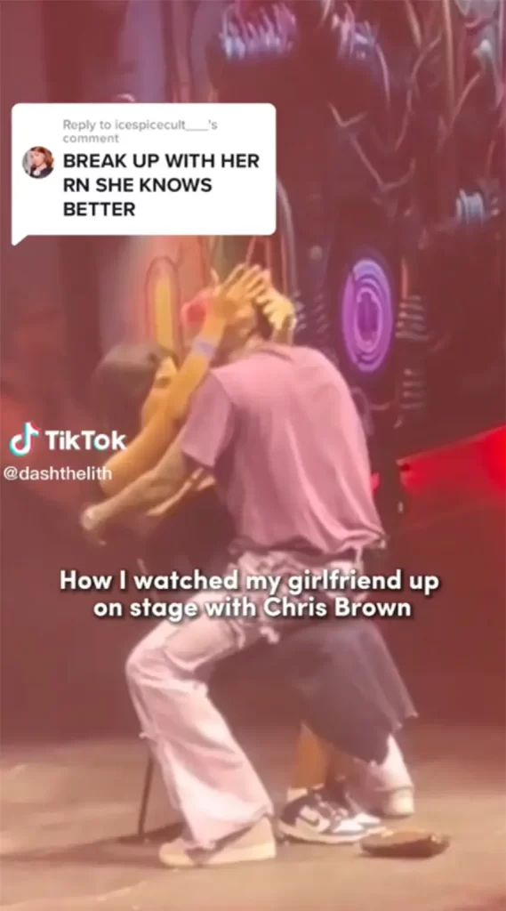 Man End Relationship With Girlfriend After Chris Brown Gave Her A Lap Dance; Announces On Tik-Tok, Yours Truly, News, March 3, 2024