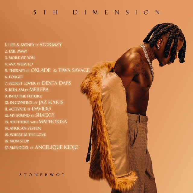 Stonebwoy Releases His Upcoming &Quot;5Th Dimension&Quot; Album Tracklist And Cover Art, Yours Truly, News, December 4, 2023