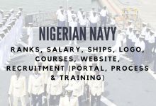 Nigerian Navy: Ranks, Salary, Ships, Logo, Courses, Website, Recruitment (Portal, Process &Amp; Training), Yours Truly, Articles, March 2, 2024