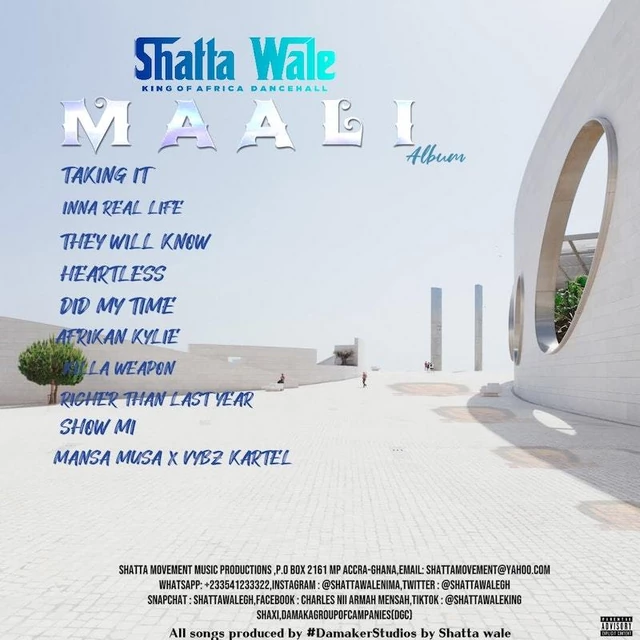 New Release: Shatta Wale Returns With Commanding Album 'Maali', Yours Truly, News, February 26, 2024