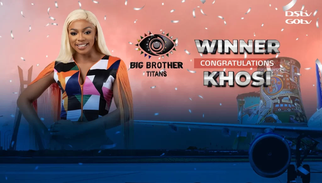 South African Khosi Wins $100,000 Prize As First Ever Big Brother Titans Winner, Yours Truly, Top Stories, December 4, 2023