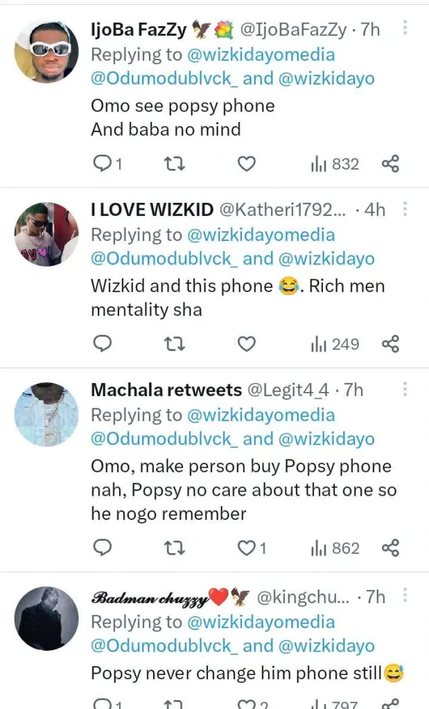 Reactions Trail Video Of Wizkid’s Broken Iphone, Yours Truly, News, March 29, 2024