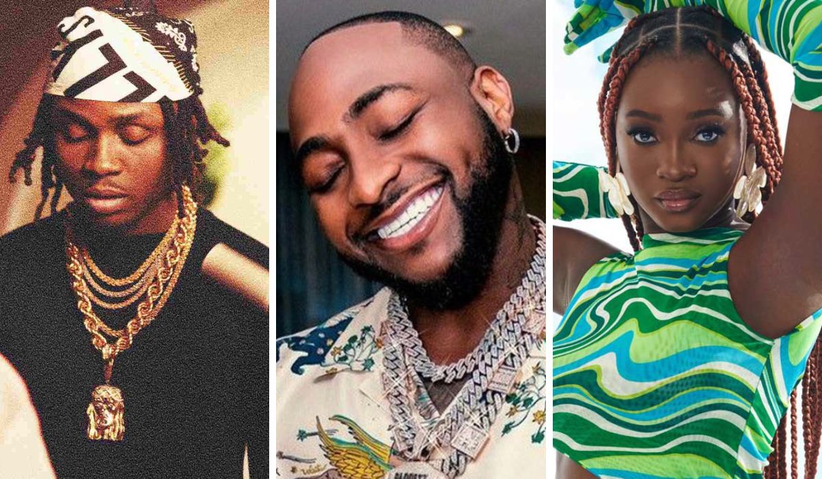 Davido Gifts 30Bg Diamond Pendants To New Dmw Signees Logos Olori And Morravey, Yours Truly, News, February 23, 2024