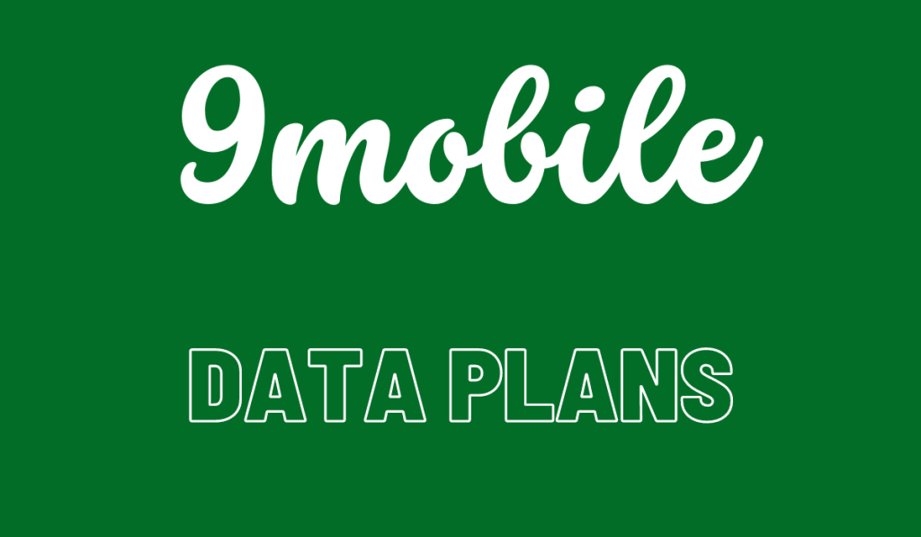9Mobile Data Plans