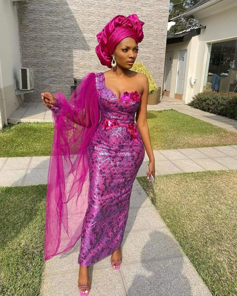 40 Lace Gown Styles for Ladies | AllNigeriaInfo
