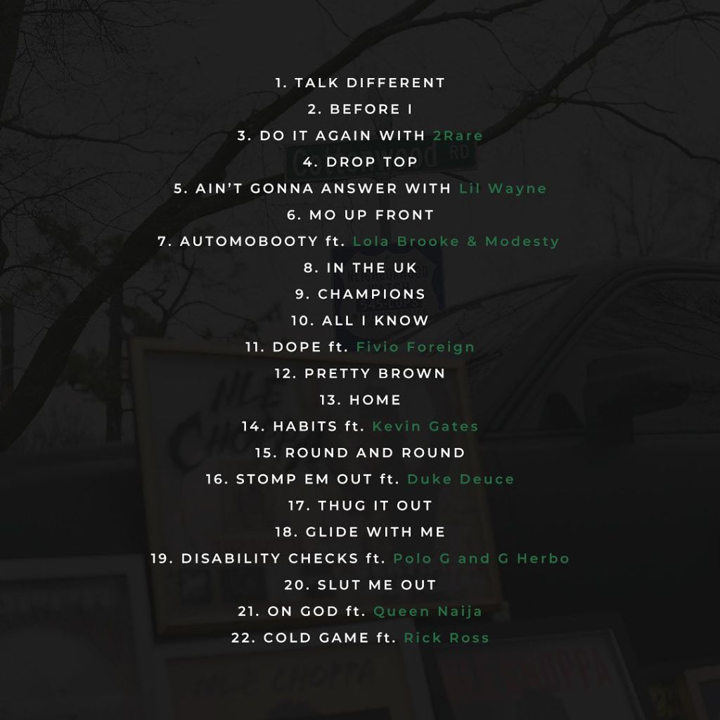 Nle Choppa Announces 'Cottonwood 2' Tracklist And Release Date, Yours Truly, News, October 4, 2023