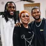 Burna Boy'S Mom Meets Usher At Dreamville Festival, Yours Truly, News, February 26, 2024