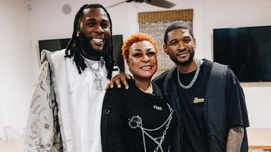 Burna Boy'S Mom Meets Usher At Dreamville Festival, Yours Truly, Usher, October 4, 2023