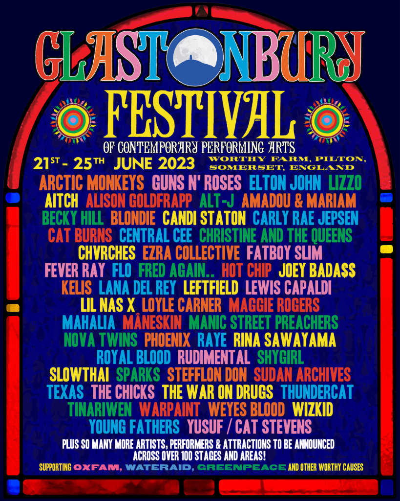 Glastonbury Festival 2023 Announces Ticket Resale And Stellar Line-Up, Yours Truly, News, June 1, 2023